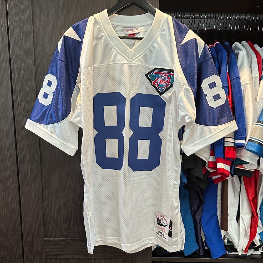 Michael Irvin Dallas Cowboys 1994 Mitchell & Ness Authentic Jersey - White